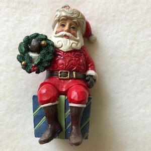 Jim Shore Santa Figurine.